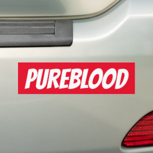 PUREBLOOD CHRISTIAN BUMPER STICKERS