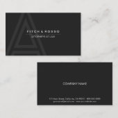 PurePro No5 Dark Grey Visitekaartje (Voorkant / Achterkant)