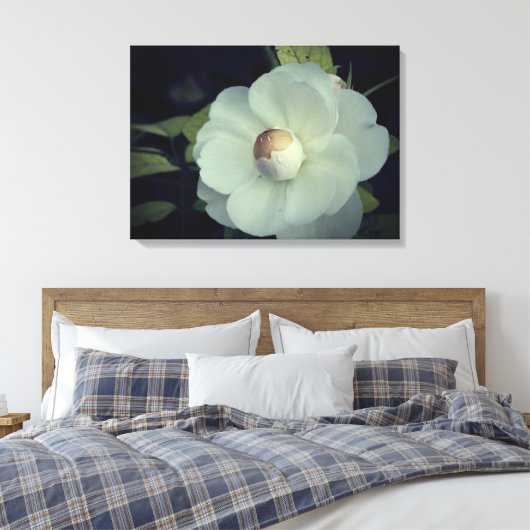 Pureté, toile de fleurs blanches Imprimer (Insitu(Chambre))