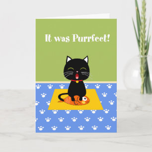 Purfect bedankkaart