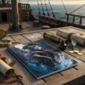 Purfect Pirates: grillige kattenpiraat Notitieboek