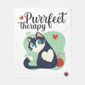 Purfect-therapie Fleece Deken (Voorkant)