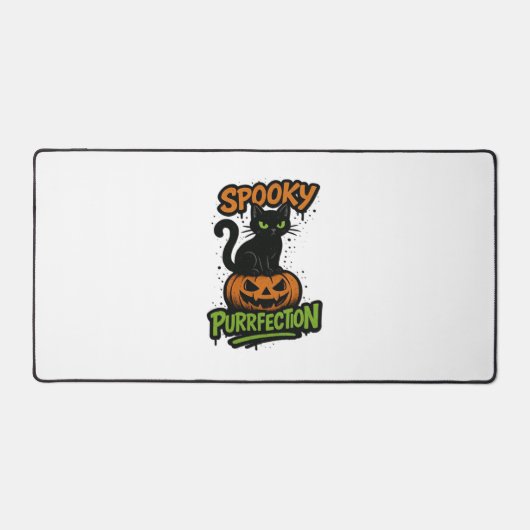 Purfection éffrayante - Chat noir mignon sur Hal C (Recto)