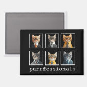 Purfessionfessionchats en costumes Magnet (Recto/Verso)