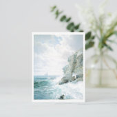 Purgatory Cliff Zeegezicht Schilderij Briefkaart (Staand voorkant)