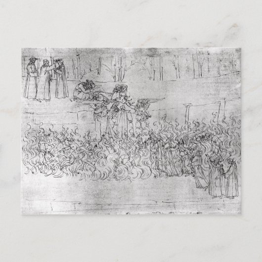 Purgatory, van 'The Divine Comedy' door Dante Briefkaart (Voorkant)