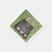 Purge cardiaque - serviettes en papier (Coin)