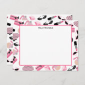 Purge Cartes pour notes plats de parfum et bâton à (Devant / Derrière)