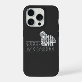 Purge Everything Funny TIG Welder Gift iPhone 15 Pro Hoesje