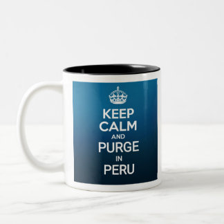 Purge in Peru Ayahuaska Tweekleurige Koffiemok