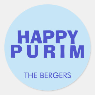 purim6 ronde sticker