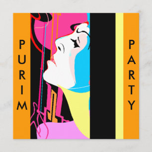 Purim Costume Masquerade Extravaganza Kaart