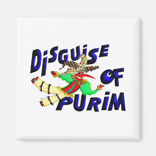 Purim Disguise Magneet