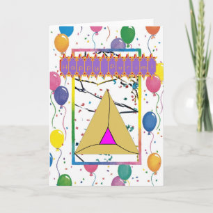 Purim Greeting Card 2 Kaart