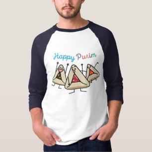 Purim hamantaschen gebak Sameach Oznei Haman T-shirt