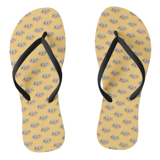 Purim hamantaschen gebak Sameach Oznei Haman Teenslippers (Voetbed)