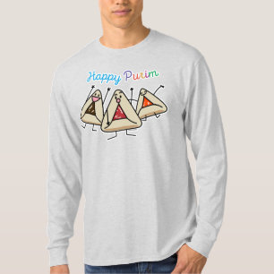 Purim hamantaschen gebakje Sameach Oznei Haman T-shirt