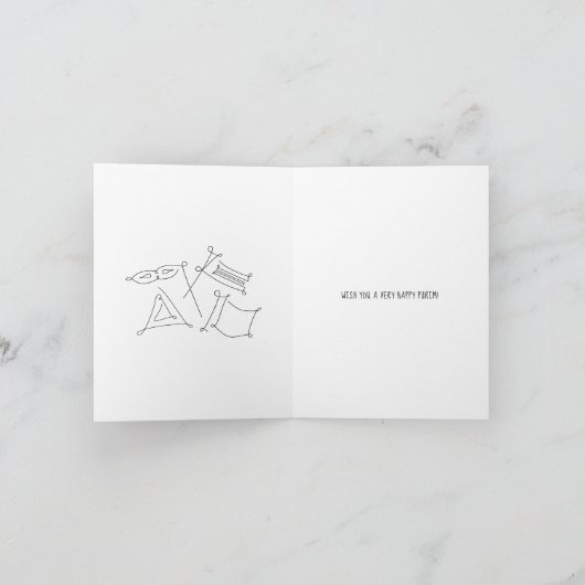 Purim Kaart (Binnen)