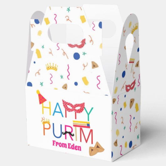 Purim kinder mishloah manot bedankdoosjes (Geopend)