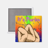 Purim Magnet (Recto/Verso)
