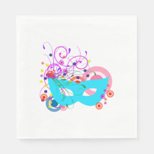 Purim Mask Servetten
