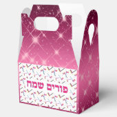Purim Mishloach Manot Bedankdoosjes (Geopend)