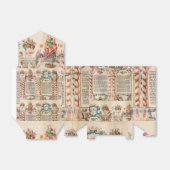 Purim party favors , mishloach manot Esther Scrol Bedankdoosjes (Uitgevouwen)
