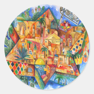 PURIM RONDE STICKER
