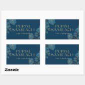 Purim Sameach étiquettes autocollants pour manot d (Feuille)
