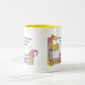 Purim Tweekleurige Koffiemok (Center)