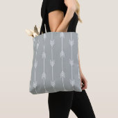 PURITAN GRAY Arrow-patroon Tote Bag (Dichtbij)