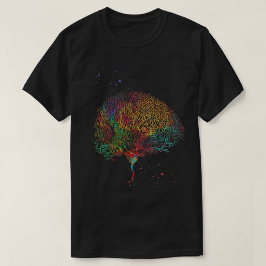 Purkinje Neuron 3 T-shirt (Design voorkant)