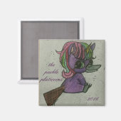 Purkle Platicorns équipe aimant (Recto/Verso)