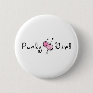 Purly Girl Ronde Button 5,7 Cm