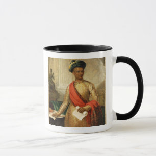 Purniya, viceminister van Mysore, c.1801 (olie op Mok