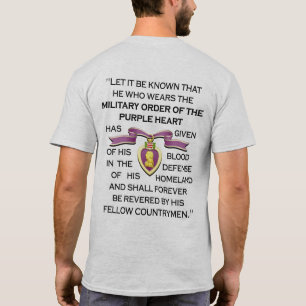 "PURPER HART CITAAAT" T-SHIRT