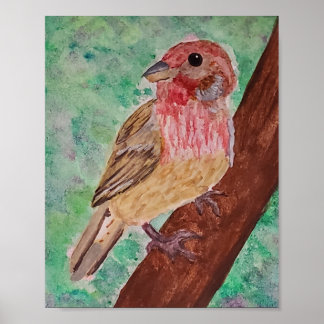 Purperen Vink Poster