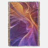 Purperoranje straler deken (Voorkant Verticaal)
