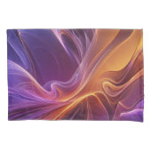 Purperoranje straler kussensloop (Voorkant)