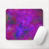 Purple Abstract Mousepad Muismat (Met muis)