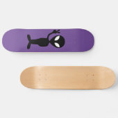 PURPLE Alien Skateboard deck (Horz)