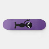 PURPLE Alien Skateboard deck (Horz)