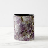 Purple Amethyst Crystal Stone Art Mug (Centre)