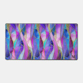 Purple and Blue Stained Glass Mosaic pattern (Recto)