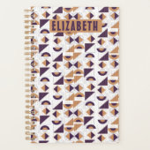 Purple and gold Aesthetic abstract (Devant)