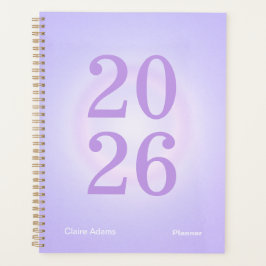 Purple Aura Big Year Planner