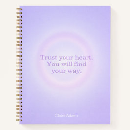 Purple Aura Message Notebook Notitieboek