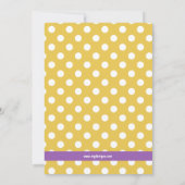 PURPLE Beach Party Invitations (Dos)