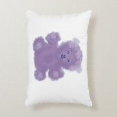 Purple bear accent kussen (Voorkant(Verticaal))