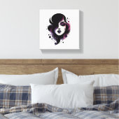 Purple Beauty Canvas Afdruk (Insitu (Slaapkamer))
